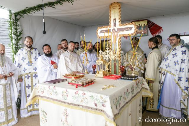 Hram la Mănăstirea Ceahlău