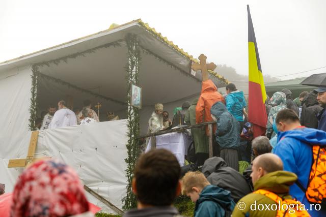 Hram la Mănăstirea Ceahlău