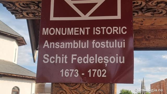 Ansamblul fostului schit Fedeleșoiu