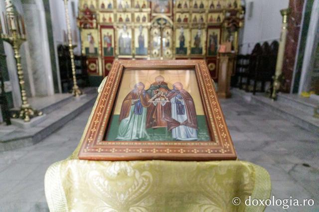 Paraclisul Sfinților Cuvioși Hristofor, Barnaba și Sofronie de la Mănăstirea Panaghia Soumela / Foto: pr. Silviu Cluci Paraclisul Sfinților Cuvioși Hristofor, Barnaba și Sofronie de la Mănăstirea Panaghia Soumela
