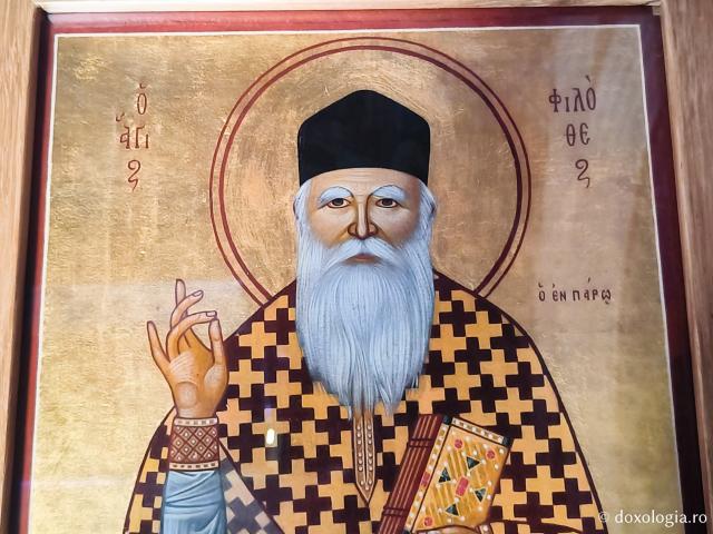 Părintele Filotei Zervakos - Mănăstirea „Panaghia Myrtidiotissa”din Paros, ctitoria Părintelui Filotei Zervakos