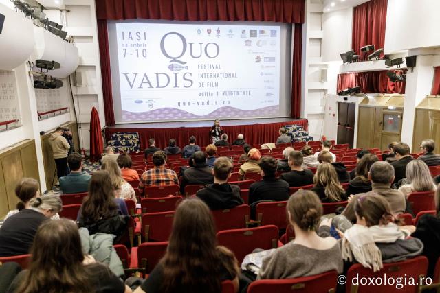 În imagini: așa a arătat prima zi a Festivalului Internațional de film Quo Vadis de la Iași