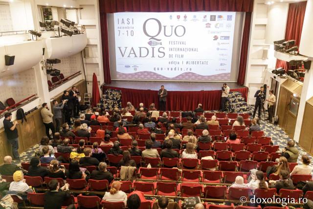 În imagini: așa a arătat prima zi a Festivalului Internațional de film Quo Vadis de la Iași