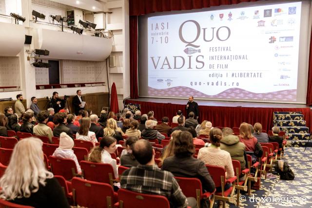 În imagini: așa a arătat prima zi a Festivalului Internațional de film Quo Vadis de la Iași