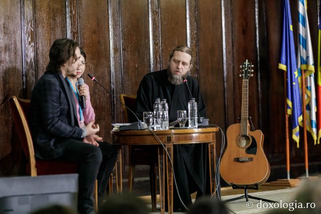 Conferință Jonathan Jackson (actor din SUA), Aula Magna Mihai Eminescu (Universitatea Al. I. Cuza Iași) (Foto) „Quo Vadis”: cea de-a treia zi a Festivalului Internațional de Film de la Iași