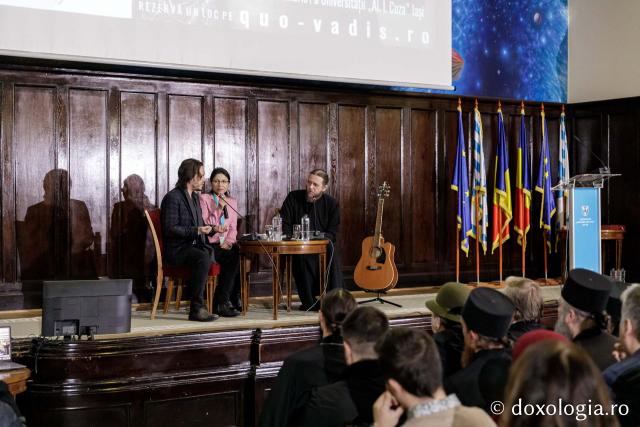 Conferință Jonathan Jackson (actor din SUA), Aula Magna Mihai Eminescu (Universitatea Al. I. Cuza Iași) (Foto) „Quo Vadis”: cea de-a treia zi a Festivalului Internațional de Film de la Iași