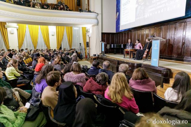 Conferință Jonathan Jackson (actor din SUA), Aula Magna Mihai Eminescu (Universitatea Al. I. Cuza Iași) (Foto) „Quo Vadis”: cea de-a treia zi a Festivalului Internațional de Film de la Iași