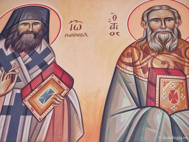 Pleiadă de sfinți contemporani regăsiți în pictura bisericii mănăstirii Milesi din Grecia