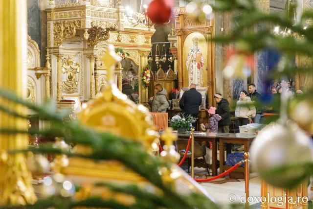 Bradul de Crăciun de la Catedrala Mitropolitană din Iași
