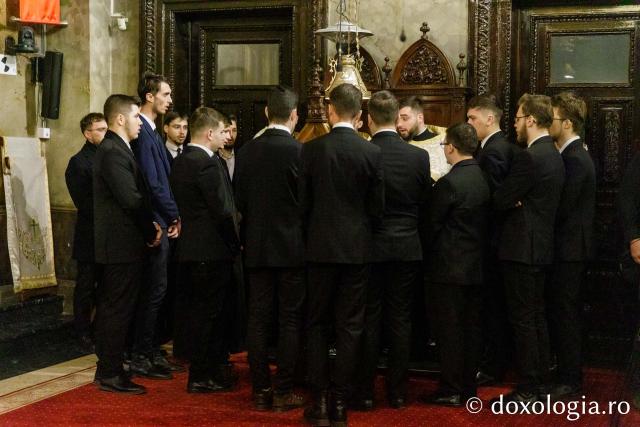 Liturghie arhierească la Catedrala Mitropolitană din Iași în cinstea Sfinților Trei Ierarhi / Foto: pr. Silviu Cluci Liturghie arhierească la Catedrala Mitropolitană din Iași în cinstea Sfinților Trei Ierarhi