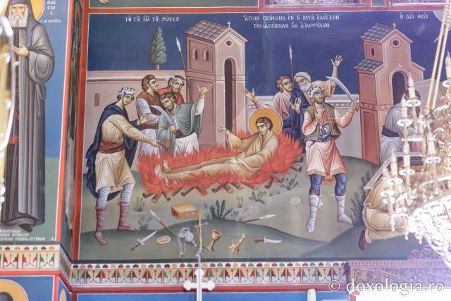 Pictura bisericii „Sfântul Ioan Rusul” din Prokopi