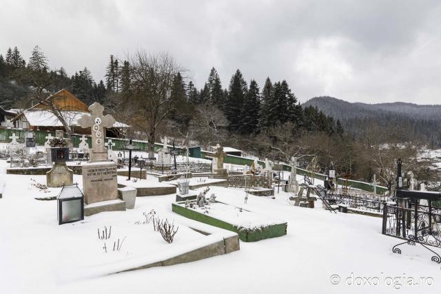 (Foto) Poveste de iarnă la Mănăstirea Agapia
