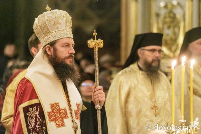 Priveghere la praznicul Întâmpinării Domnului, la Catedrala Mitropolitană din Iași 2025 / Foto: pr. Silviu Cluci Priveghere la praznicul Întâmpinării Domnului, la Catedrala Mitropolitană din Iași 2025