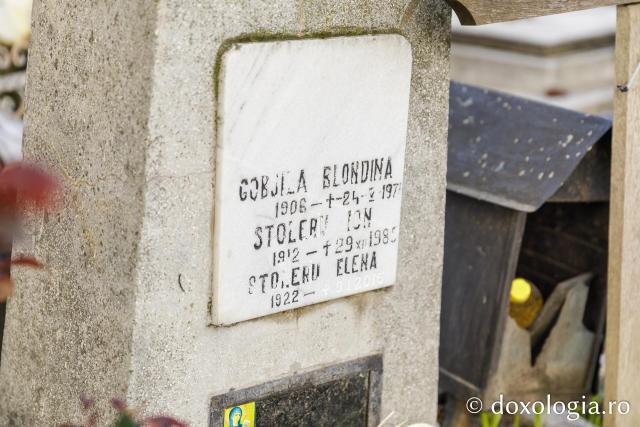 Mormântul Mamei Blondina Gobjilă