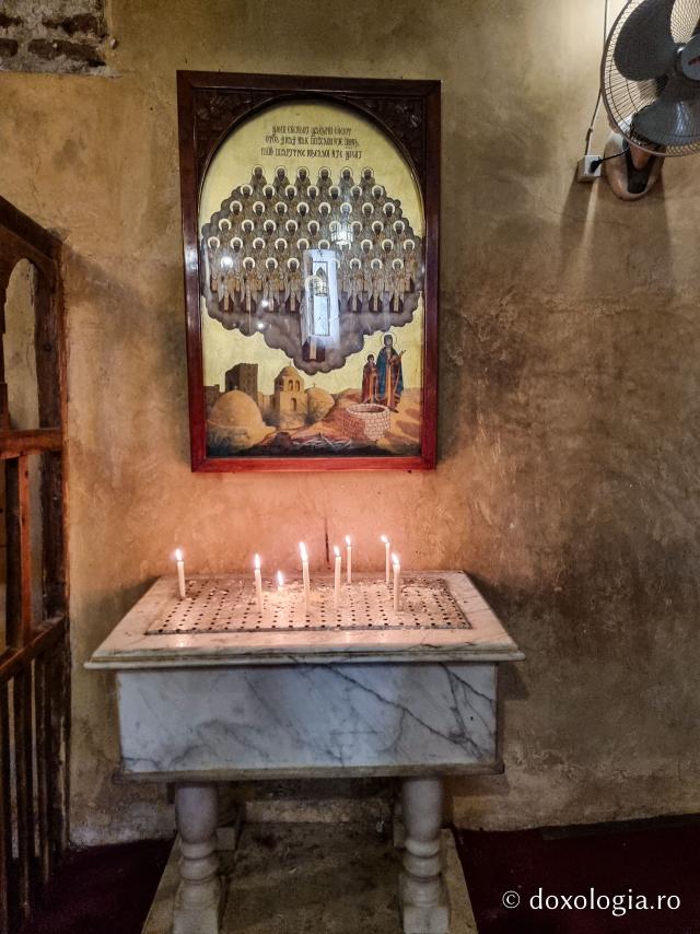Închinare la moaștele celor 49 de călugări martiri de la Mănăstirea „Sfântul Macarie Egipteanul” / Foto: Magda Buftea Închinare la moaștele celor 49 de călugări martiri de la Mănăstirea „Sfântul Macarie Egipteanul”