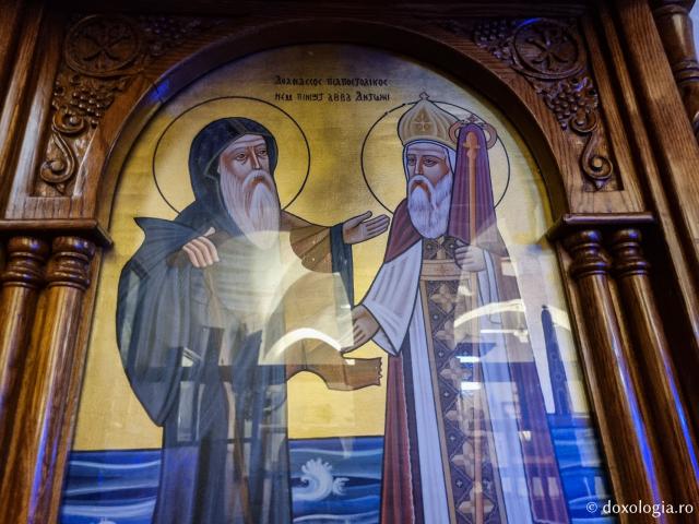 Acasă la Sfântul Cuvios Pavel Tebeul, lavra din pustiul Egiptului