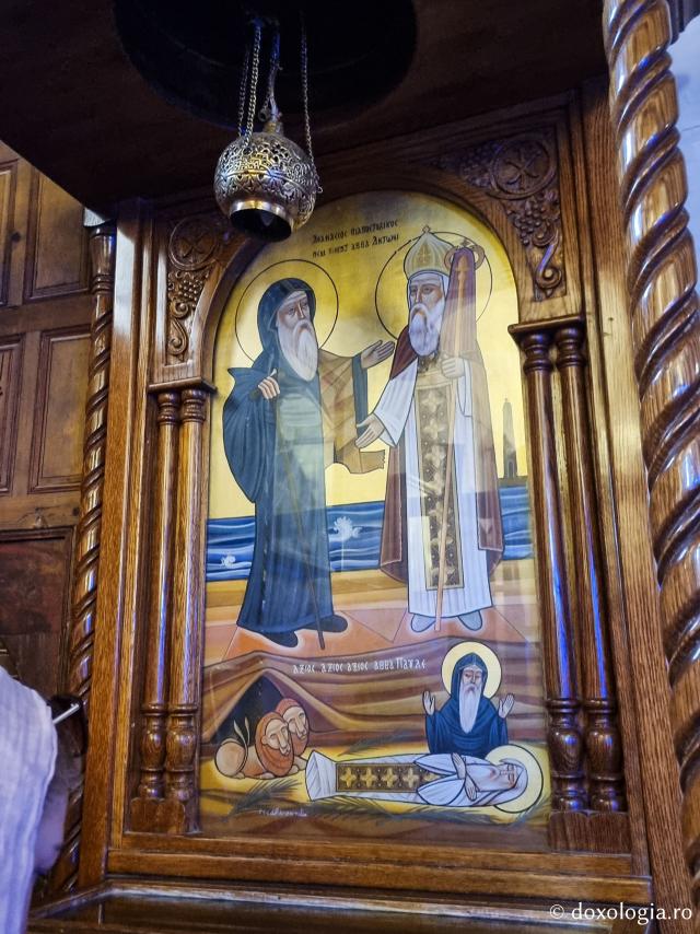 Acasă la Sfântul Cuvios Pavel Tebeul, lavra din pustiul Egiptului
