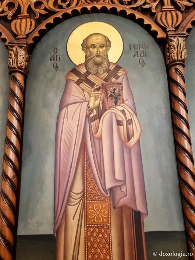 Sfântul Ghenadie, Patriarhul Constantinopolului - Clipe de rugăciune în Paraclisul Sfântului Paisie Aghioritul de la Mănăstirea Faran din Sinai