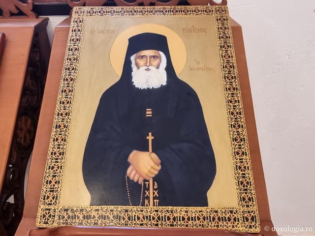 Sfântul Cuciov Paisie Aghioritul - Clipe de rugăciune în Paraclisul Sfântului Paisie Aghioritul de la Mănăstirea Faran din Sinai