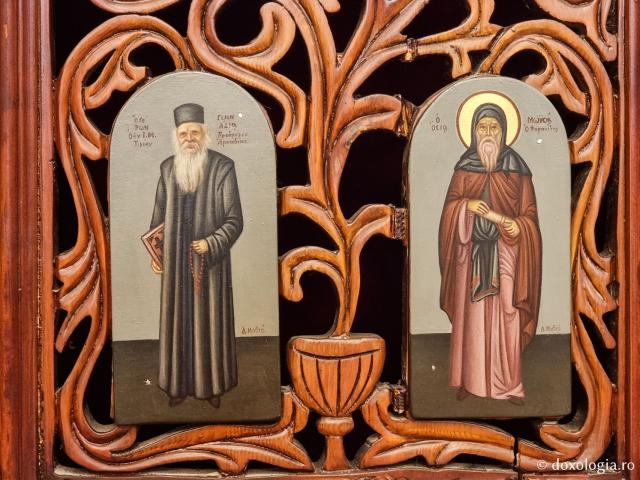 Clipe de rugăciune în Paraclisul Sfântului Paisie Aghioritul de la Mănăstirea Faran din Sinai / Foto: Magda Buftea Clipe de rugăciune în Paraclisul Sfântului Paisie Aghioritul de la Mănăstirea Faran din Sinai