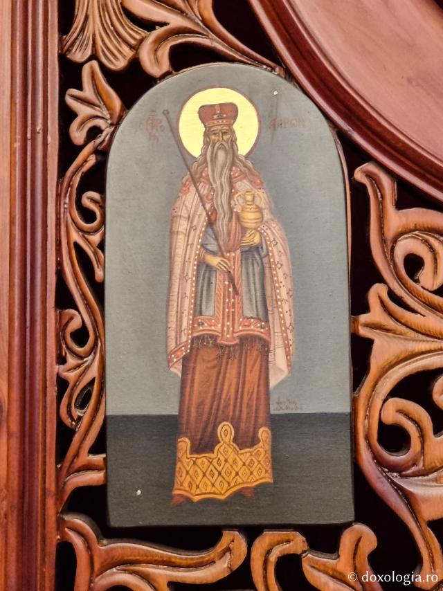 Aaron, fratele lui Moise - Clipe de rugăciune în Paraclisul Sfântului Paisie Aghioritul de la Mănăstirea Faran din Sinai