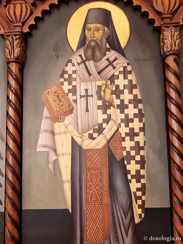 Sfântul Ierarh Nectarie de la Eghina - Clipe de rugăciune în Paraclisul Sfântului Paisie Aghioritul de la Mănăstirea Faran din Sinai