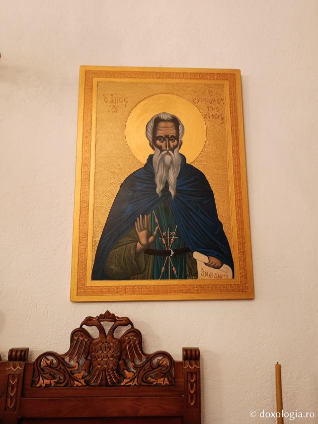 Sfântul Eufrasie - Clipe de rugăciune în Paraclisul Sfântului Paisie Aghioritul de la Mănăstirea Faran din Sinai