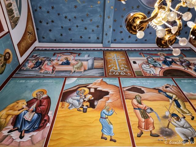Clipe de rugăciune în Paraclisul Sfântului Ierarh Nectarie de la Patriarhia Alexandriei din Egipt / Foto: Magda Buftea Clipe de rugăciune în Paraclisul Sfântului Ierarh Nectarie de la Patriarhia Alexandriei din Egipt