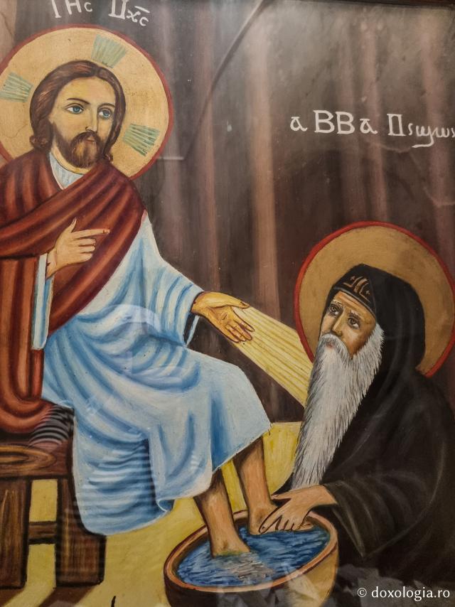 Peștera Sfântului Cuvios Paisie cel Mare – locul marilor nevoințe ale Avvei Bishoi / Foto: Magda Buftea Peștera Sfântului Cuvios Paisie cel Mare – locul marilor nevoințe ale Avvei Bishoi