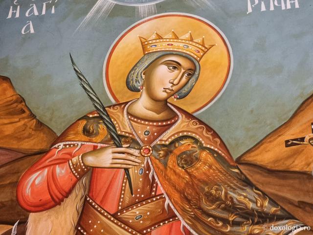 Piatra pe care a fost martirizată Sfânta Mare Muceniță Ecaterina