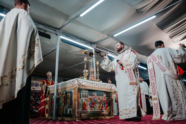 Slujbă de Priveghere a Sfântului Mare Mucenic Ioan cel Nou / Foto: Sebastian Lazăr - Arhiepiscopia Sucevei și Rădăuților Slujbă de Priveghere a Sfântului Mare Mucenic Ioan cel Nou
