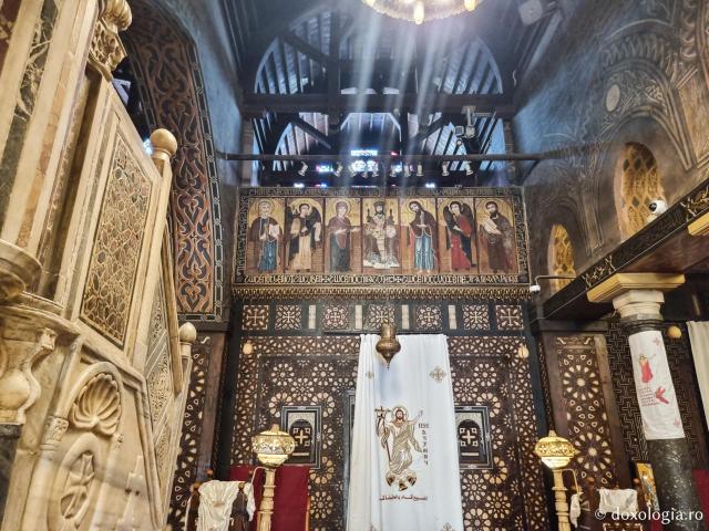 Biserica „Suspendată” din Cairo – biserica ce deține o colecție importantă de icoane și sfinte moaște