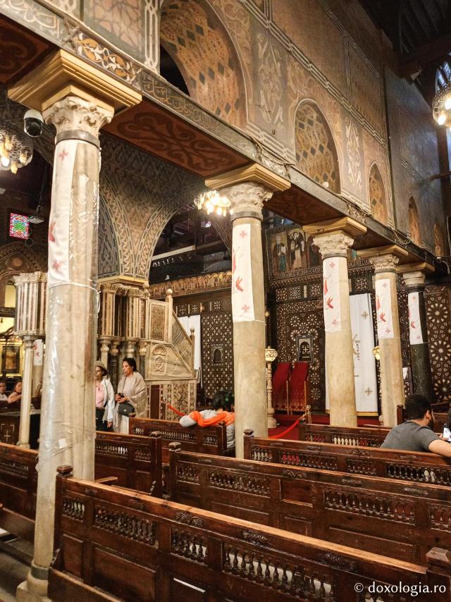 Biserica „Suspendată” din Cairo – biserica ce deține o colecție importantă de icoane și sfinte moaște
