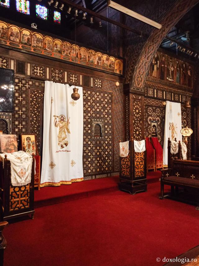 Biserica „Suspendată” din Cairo – biserica ce deține o colecție importantă de icoane și sfinte moaște