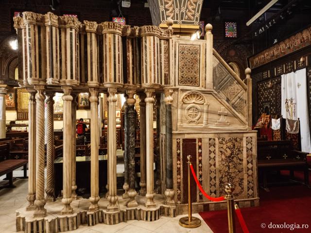 Biserica „Suspendată” din Cairo – biserica ce deține o colecție importantă de icoane și sfinte moaște