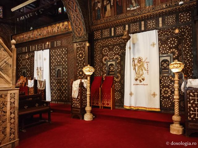 Biserica „Suspendată” din Cairo – biserica ce deține o colecție importantă de icoane și sfinte moaște