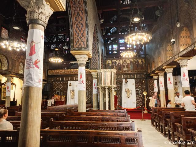 Biserica „Suspendată” din Cairo – biserica ce deține o colecție importantă de icoane și sfinte moaște