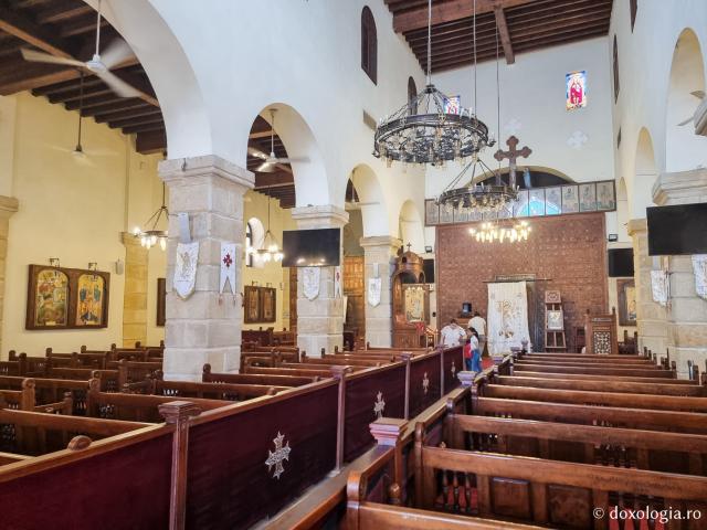 Biserica Maadi – locul unde Sfânta Familie s-a îmbarcat pentru călătoria în sudul Egiptului / Foto: Magda Buftea Biserica Maadi – locul unde Sfânta Familie s-a îmbarcat pentru călătoria în sudul Egiptului