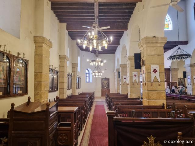 Biserica Maadi – locul unde Sfânta Familie s-a îmbarcat pentru călătoria în sudul Egiptului / Foto: Magda Buftea Biserica Maadi – locul unde Sfânta Familie s-a îmbarcat pentru călătoria în sudul Egiptului