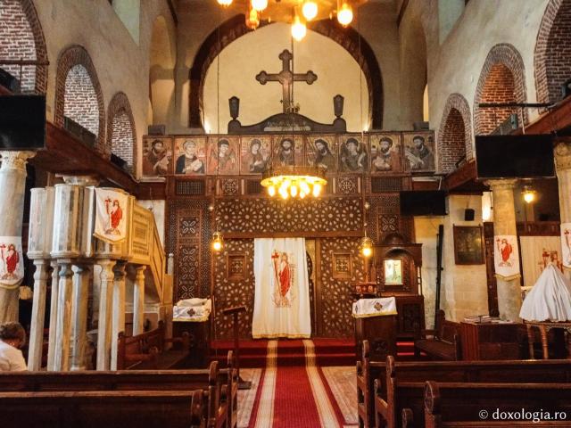 Pași de pelerin la Biserica „Sfânta Mare Muceniță Varvara” din Cairo / Foto: Magda Buftea