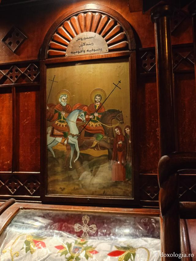 Pași de pelerin la Biserica „Sfânta Mare Muceniță Varvara” din Cairo / Foto: Magda Buftea