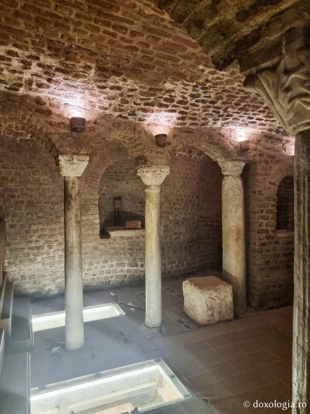 Peștera în care au locuit temporar Maica Domnului împreună cu pruncul Iisus și Dreptul Iosif la întoarcerea lor din Egipt în Palestina / Foto: Magda Buftea Biserica Abu Serga din Cairo – biserica Sfinților Mucenici Serghie și Vah