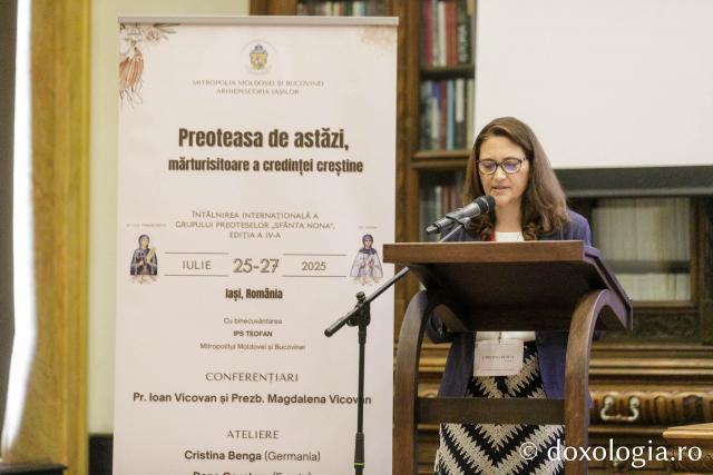 Întâlnirea Grupului Internațional de Preotese „Sfânta Nona”, la a IV-a, la Iași / Foto: pr. Silviu Cluci Întâlnirea Grupului Internațional de Preotese „Sfânta Nona”, la a IV-a ediție, la Iași