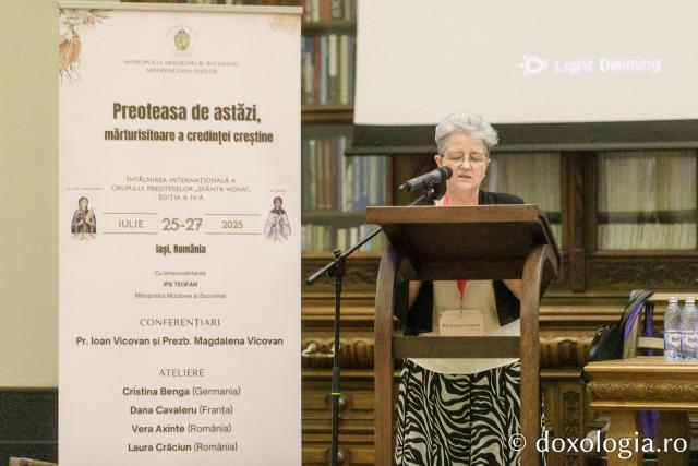Întâlnirea Grupului Internațional de Preotese „Sfânta Nona”, la a IV-a, la Iași / Foto: pr. Silviu Cluci Întâlnirea Grupului Internațional de Preotese „Sfânta Nona”, la a IV-a ediție, la Iași