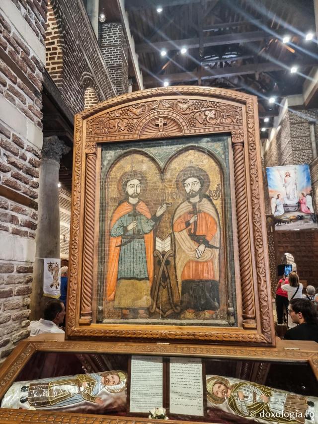 Închinare la moaștele Sfinților Mari Mucenici Serghie și Vah