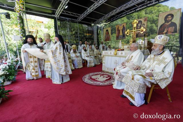 Proclamarea Canonizării Sfântului Cuvios Dometie cel Milostiv de la Râmeț