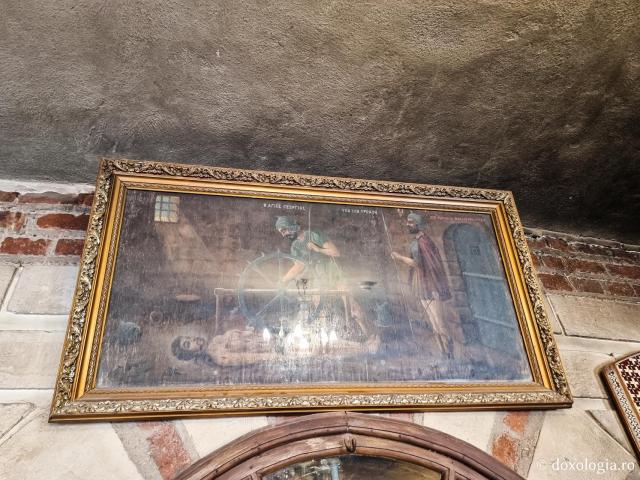 Temnița și lanțul Sfântului Mare Mucenic Gheorghe din Cairo