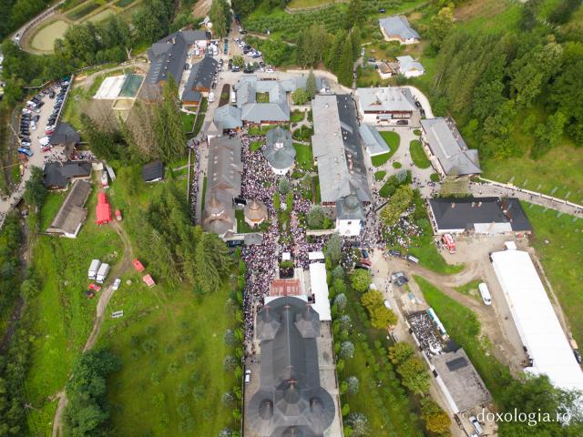În zbor peste Sihăstria Sfinților Cleopa și Paisie – 7 august 2025