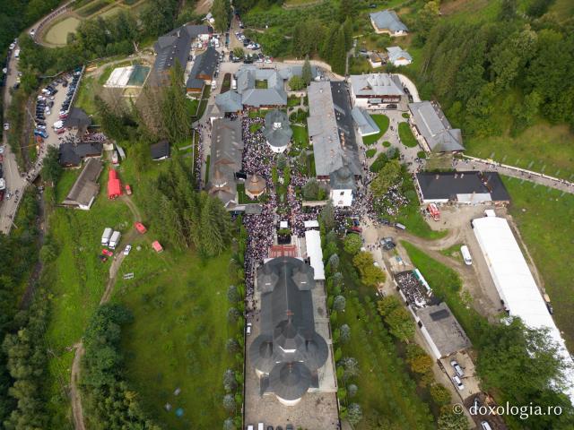 În zbor peste Sihăstria Sfinților Cleopa și Paisie – 7 august 2025