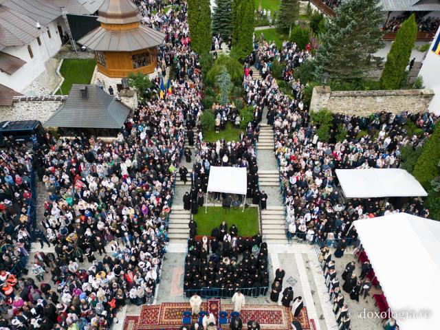 În zbor peste Sihăstria Sfinților Cleopa și Paisie – 7 august 2025
